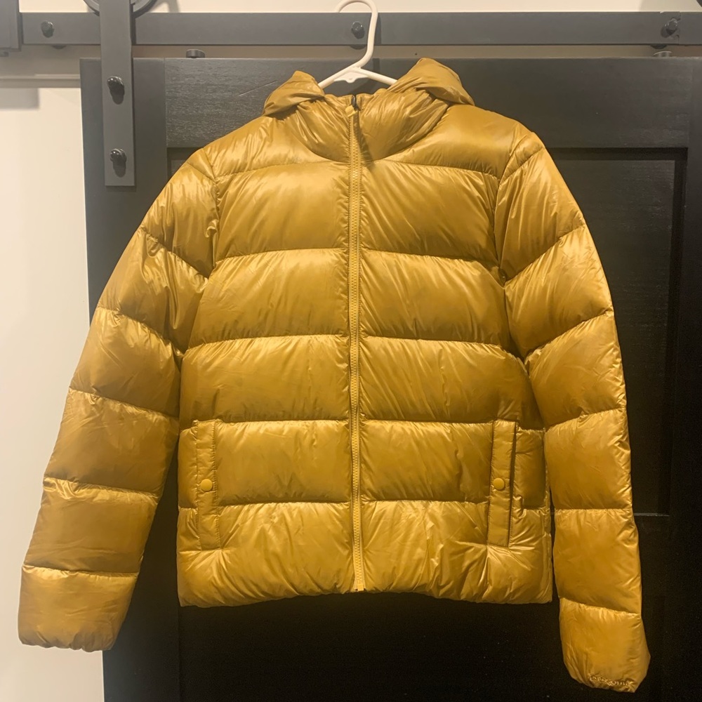 Women's PATAGONIA Raven Rocks Insulated Hooded Jacket (buckwheat gold)